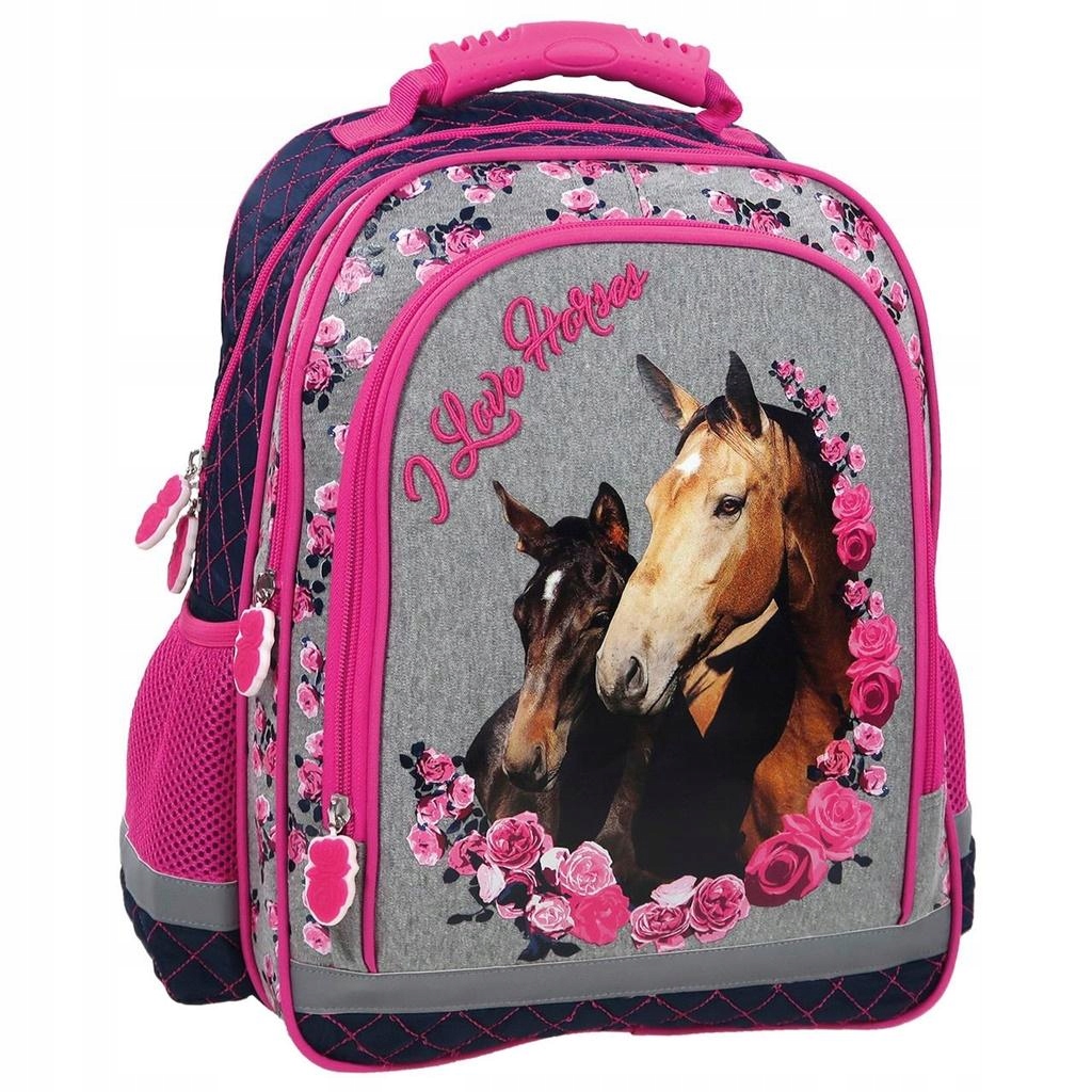 Školský batoh I LOVE HORSES – KONE, Ideálny pre dievčatá, ktoré milujú kone